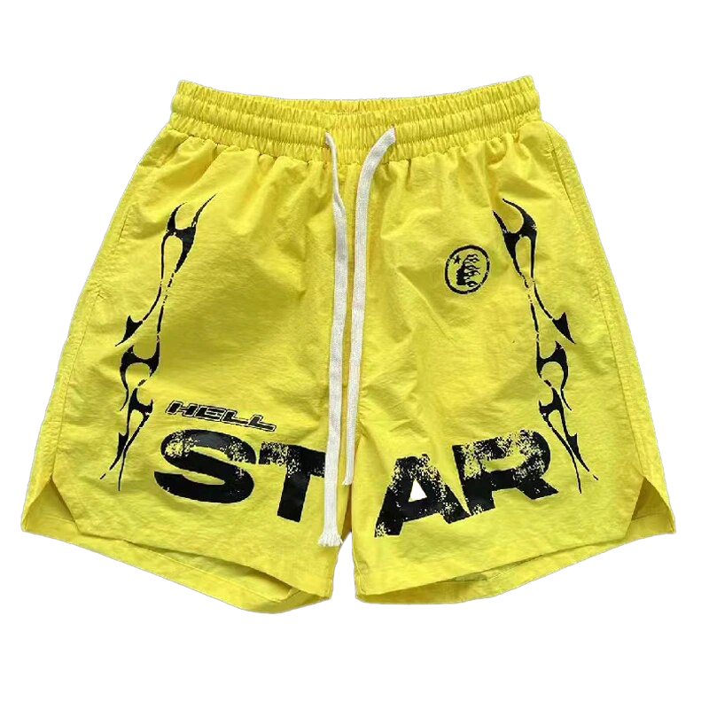 STAR shorts in Yellow – SummerGrails