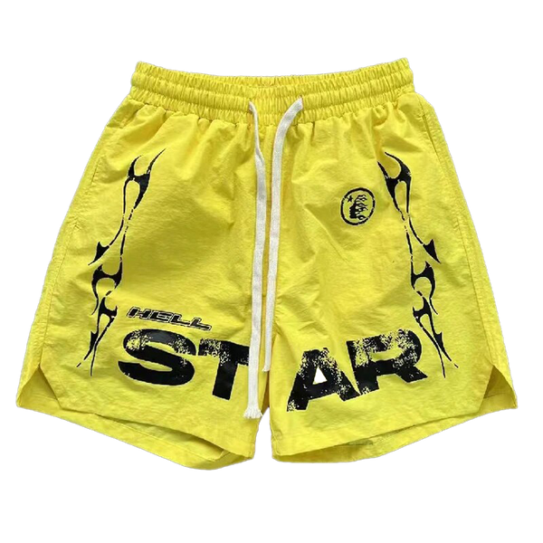 STAR shorts in Yellow