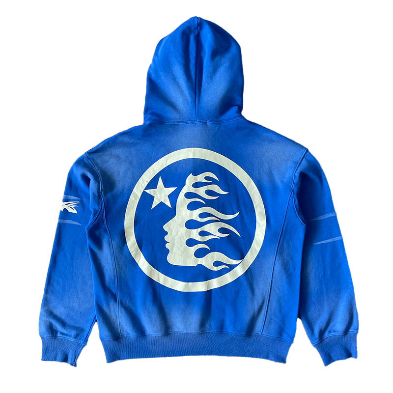 Blue No Guts No Glory Hoodie