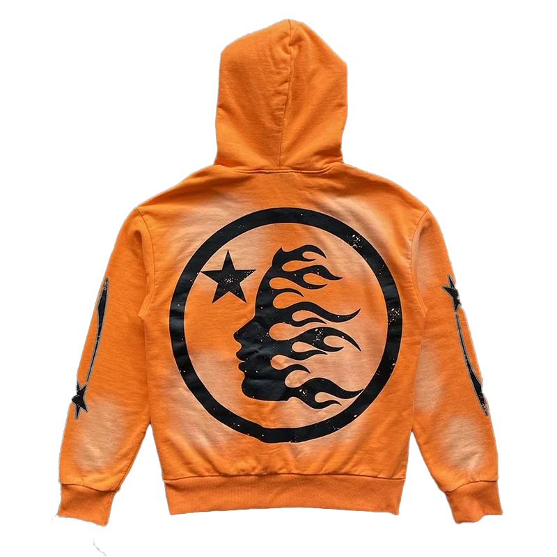 Hellstar Fire Orange Hoodie – SummerGrails