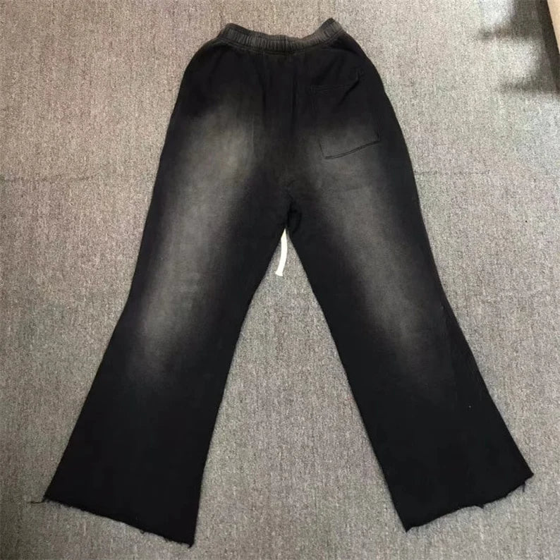 Black Flare Sweatpants
