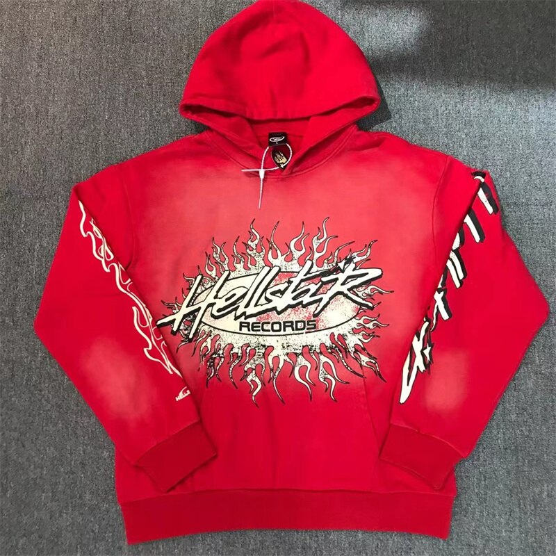 Records Red Hoodie